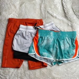 🧡 Three Pair Athletic Shorts